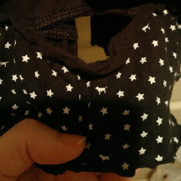 Cute PINK Black & White Ruffled Sundress! L - Picture 7 of 7